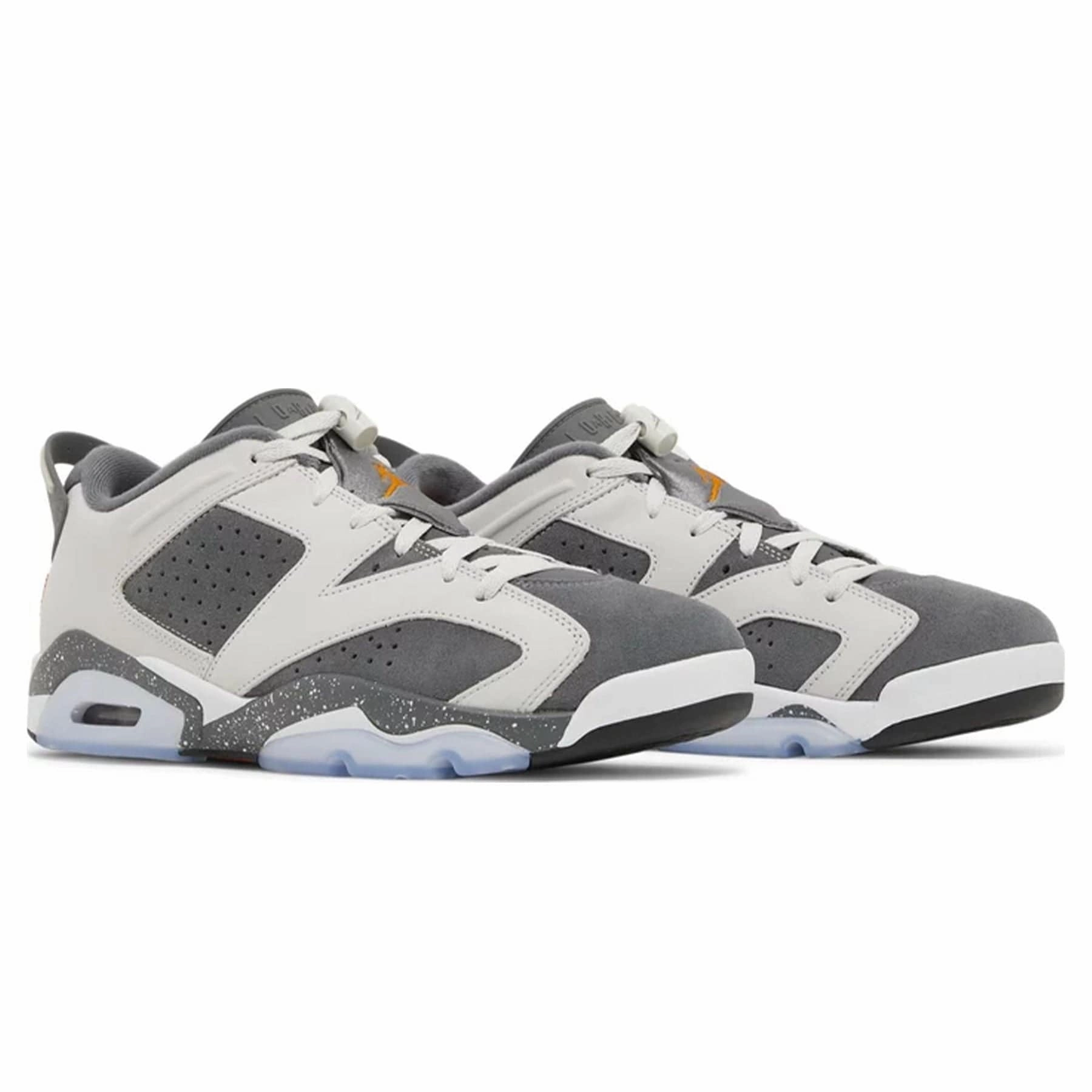 Air Jordan 6 Retro Low x Paris Saint-Germain 'Iron Grey' Responsive game-time sneakers