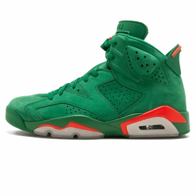 Air Jordan 6 Retro NRG 'Green Suede Gatorade' Classic Jordan 6 basketball sneakers