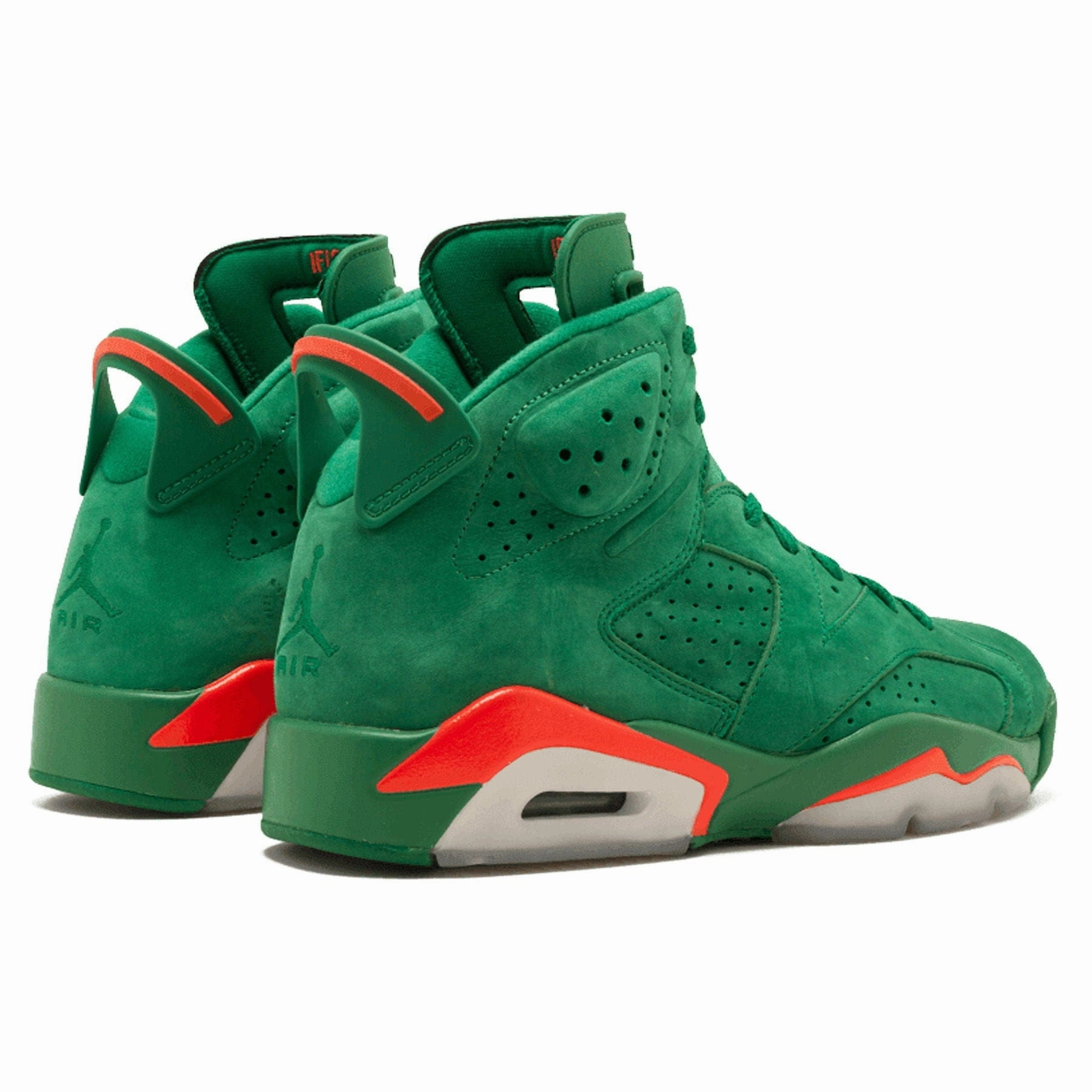 Air Jordan 6 Retro NRG 'Green Suede Gatorade' Responsive game-time sneakers