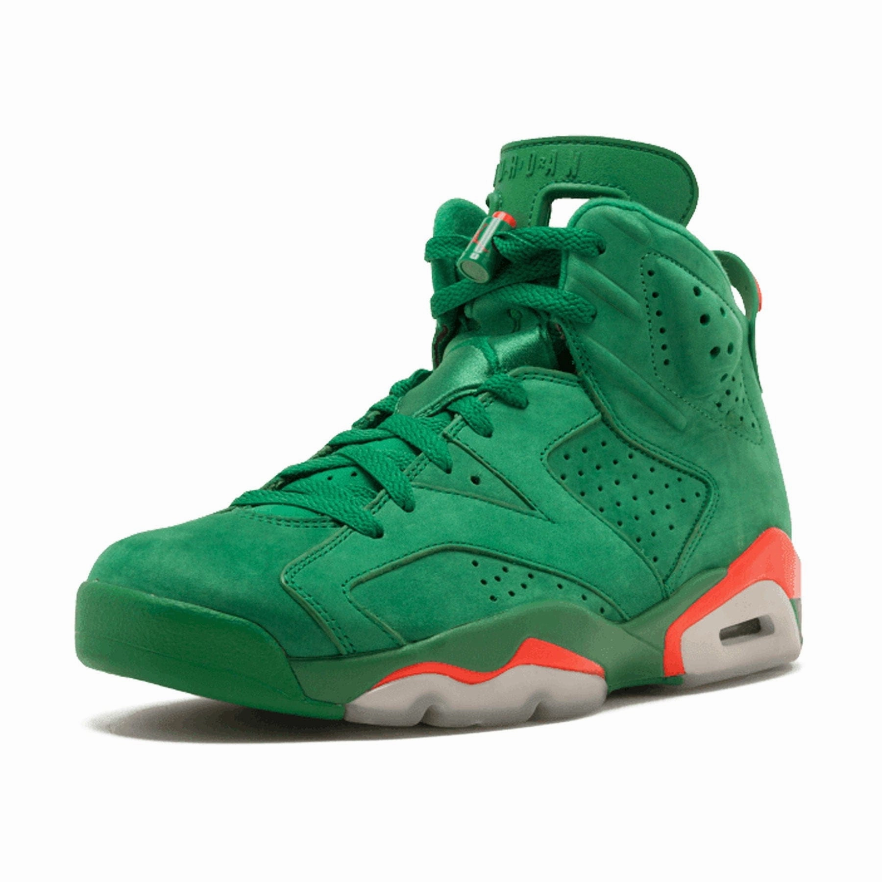 Air Jordan 6 Retro NRG 'Green Suede Gatorade' Responsive game-time sneakers