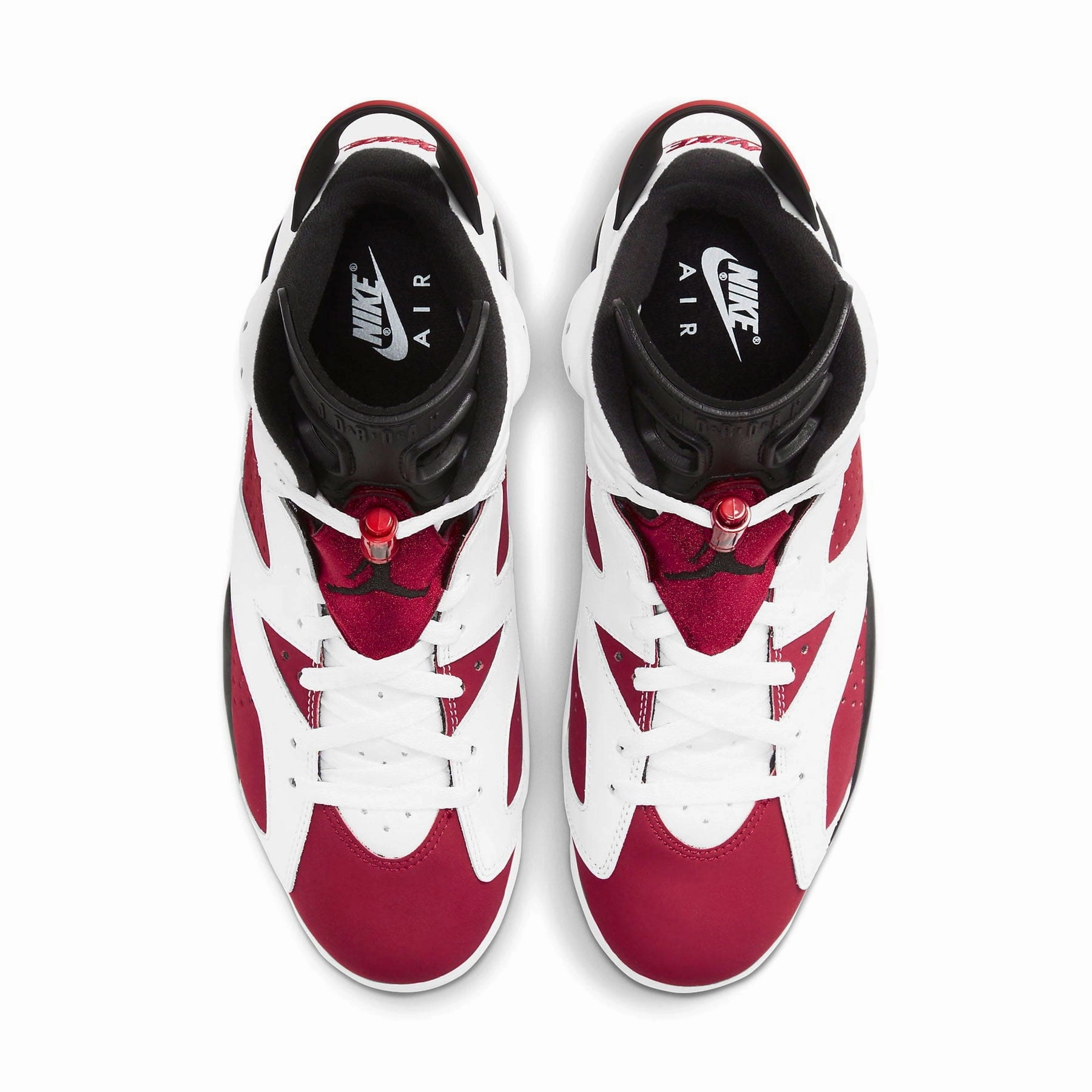 Air Jordan 6 Retro OG 'Carmine' 2021 Responsive game-time sneakers