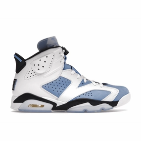 Air Jordan 6 Retro UNC White Jordan 6 throwback design shoes