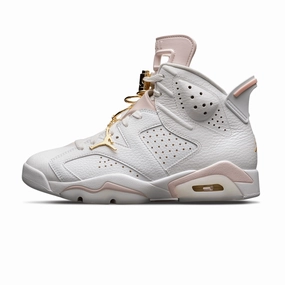 Air Jordan 6 Retro Wmns 'Gold Hoops' Classic Jordan 6 basketball sneakers