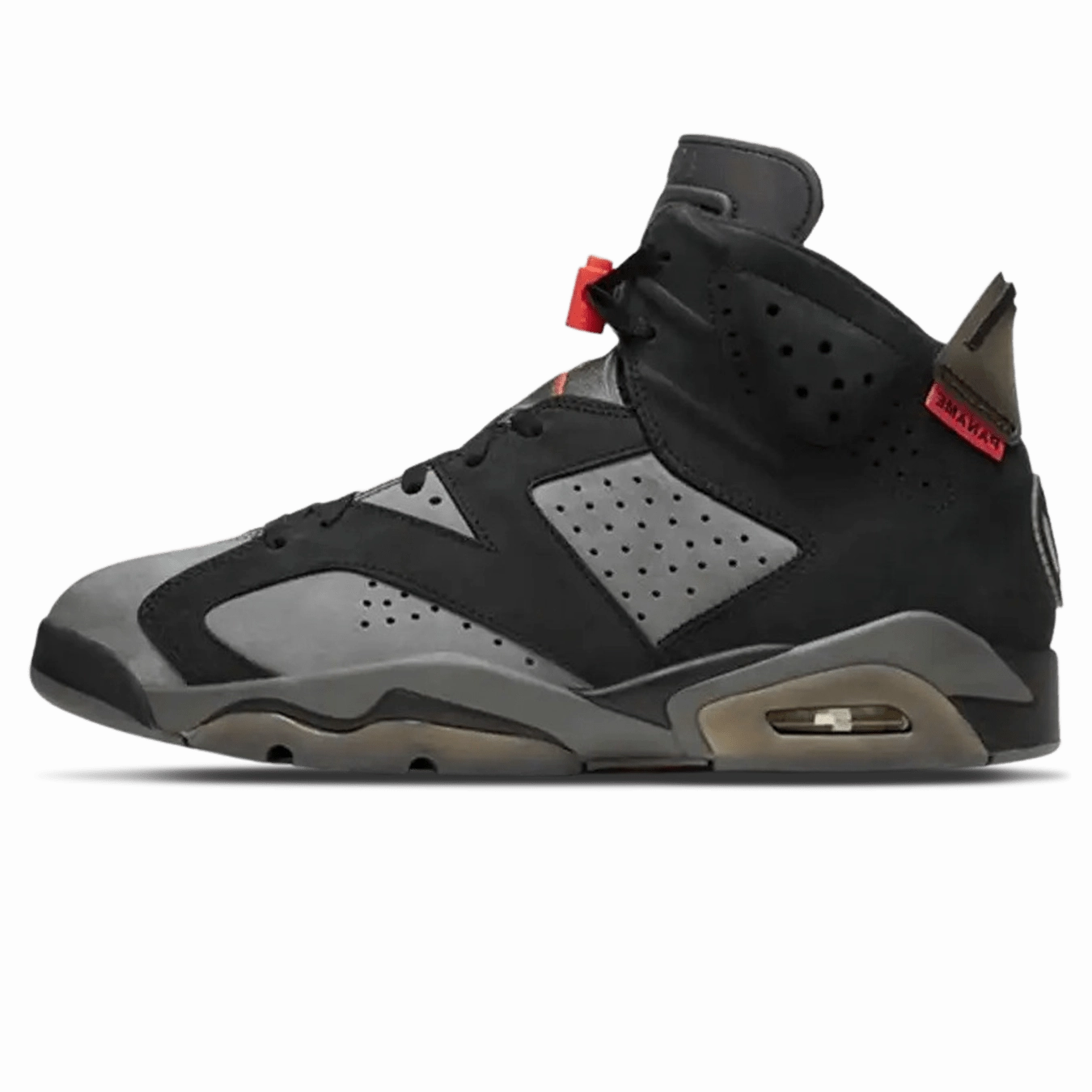 Air Jordan 6 Retro x Paris Saint-Germain 'Iron Grey' Classic Jordan 6 basketball sneakers