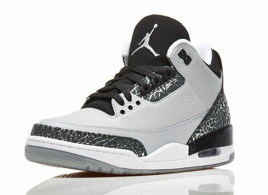Air Jordan III (3) Wolf Grey All-day support retro kicks