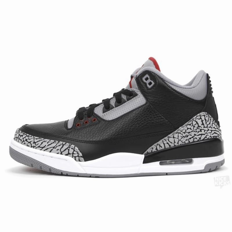 Air Jordan III Black Cement Air Jordan 3 street-ready sneakers
