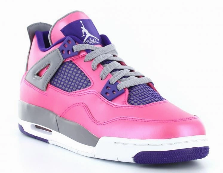 Air Jordan IV (4) GS Pink Foil Air Jordan 4 retro basketball sneakers