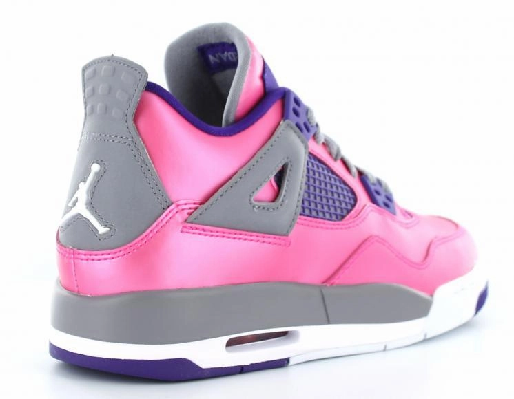 Air Jordan IV (4) GS Pink Foil Air Jordan 4 retro basketball sneakers