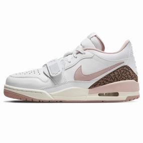 Air Jordan Legacy 312 Low Wmns 'White Pink Oxford' Air Jordan 1 Low sneakers perfect for casual outfits