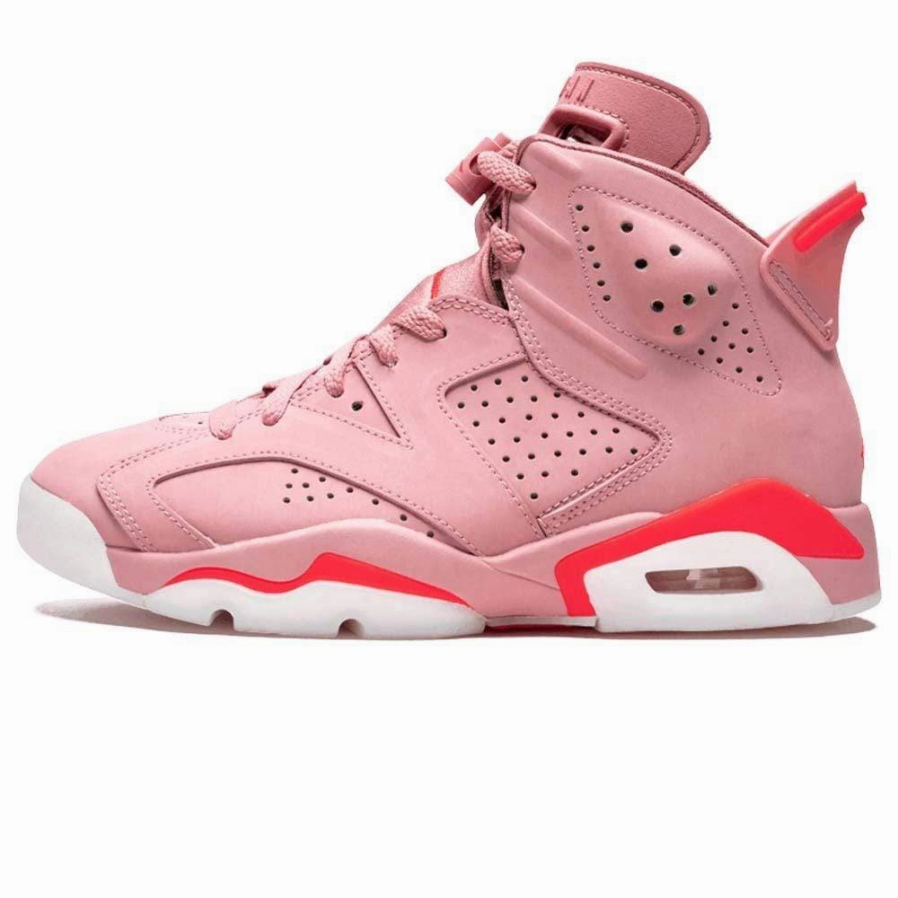 Aleali May x Wmns Air Jordan 6 Retro 'Millennial Pink' Classic Jordan 6 basketball sneakers