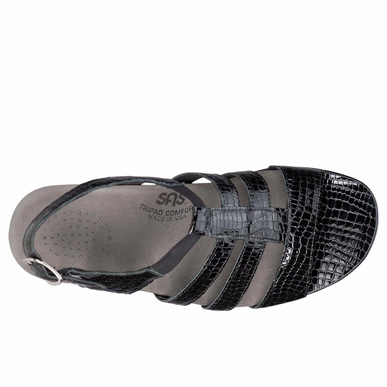 Allegro - Black Croc SAS orthopedic comfort shoes