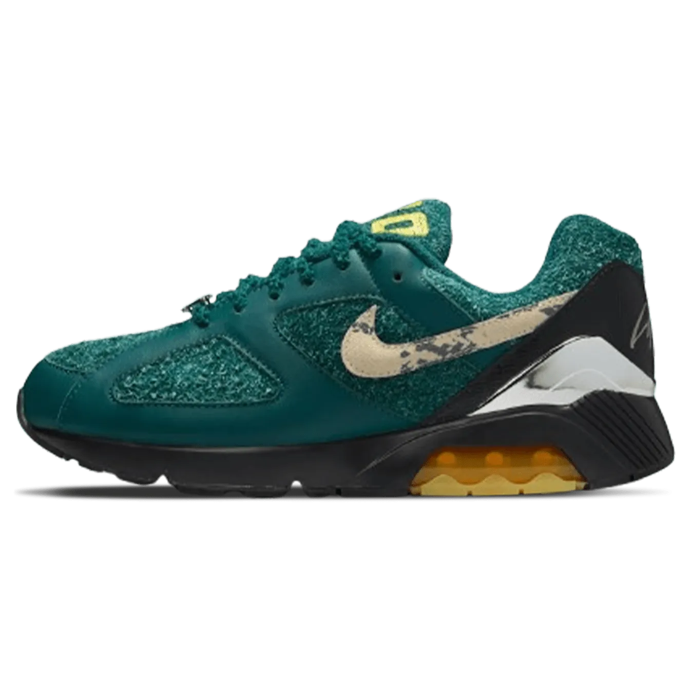 Apron Records x Nike Air Max 180 'Dark Atomic Teal' nike air max 1 comfortable casual shoes