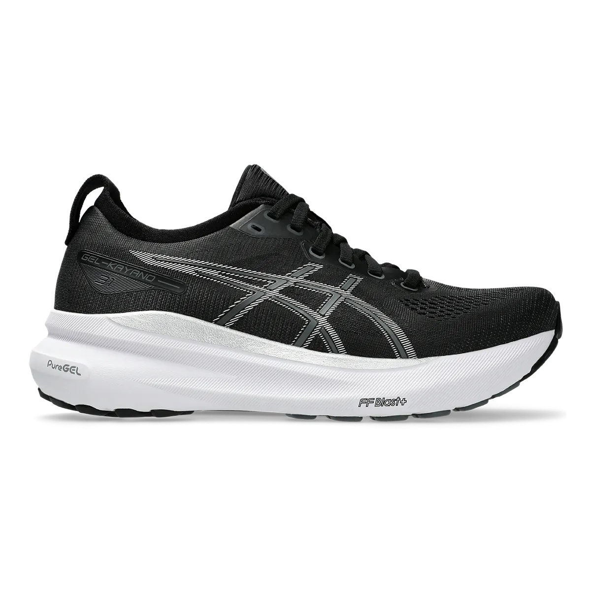 Asics Gel Kayano 31 - Black - Pure Silver