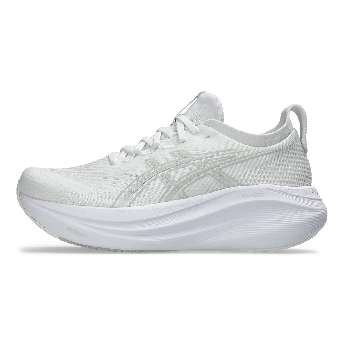 Asics Gel Nimbus 27 White - Glacier Grey