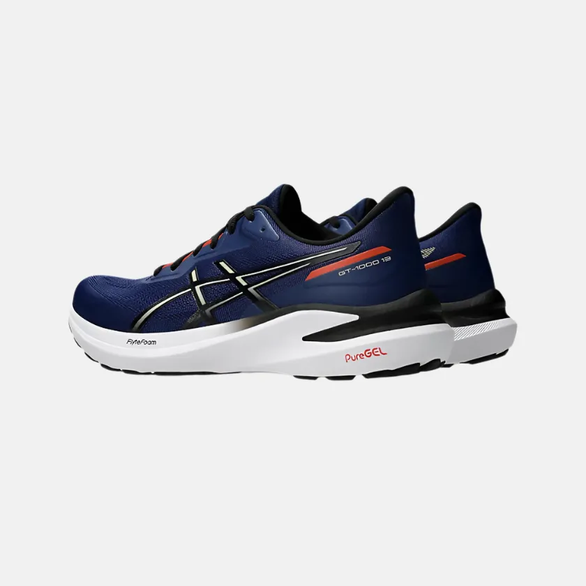 Asics GT-1000 13 Men Running Shoes -Blue Expanse/Feather Grey Asics Shoes