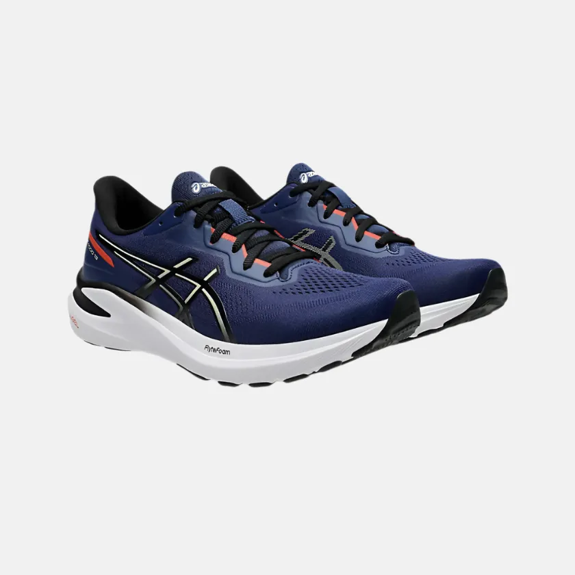 Asics GT-1000 13 Men Running Shoes -Blue Expanse/Feather Grey Asics Shoes