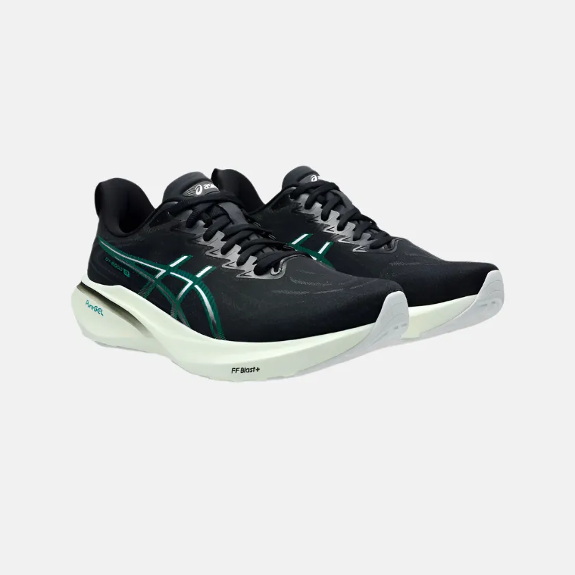 Asics GT-2000 13 Men Running Shoes -Black/Wave Teal Asics Shoes