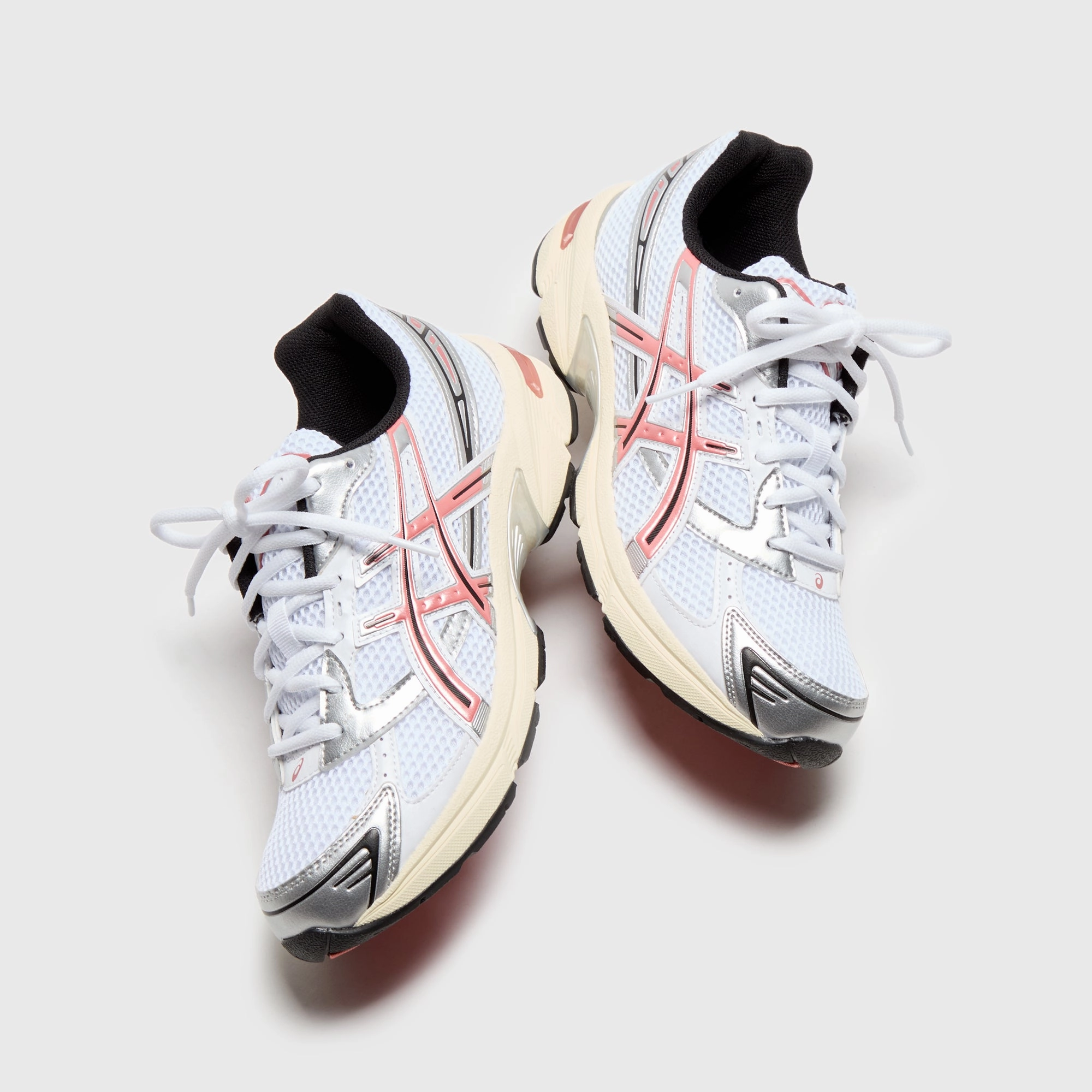 ASICS Gel-1130 - White / Desert Red Sport lifestyle shoes
