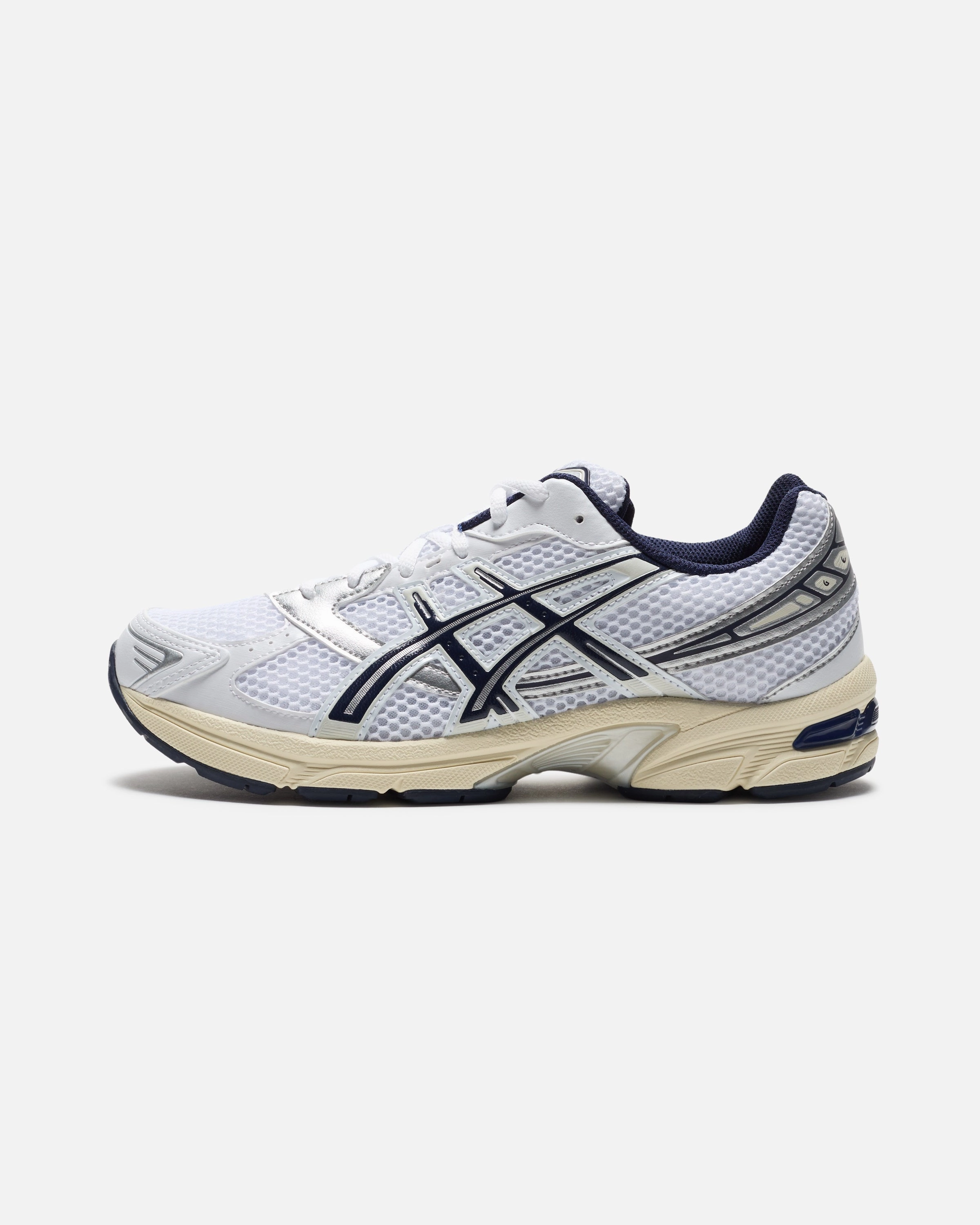 ASICS GEL-1130 - WHITE/ MIDNIGHT Performance comfort sneakers