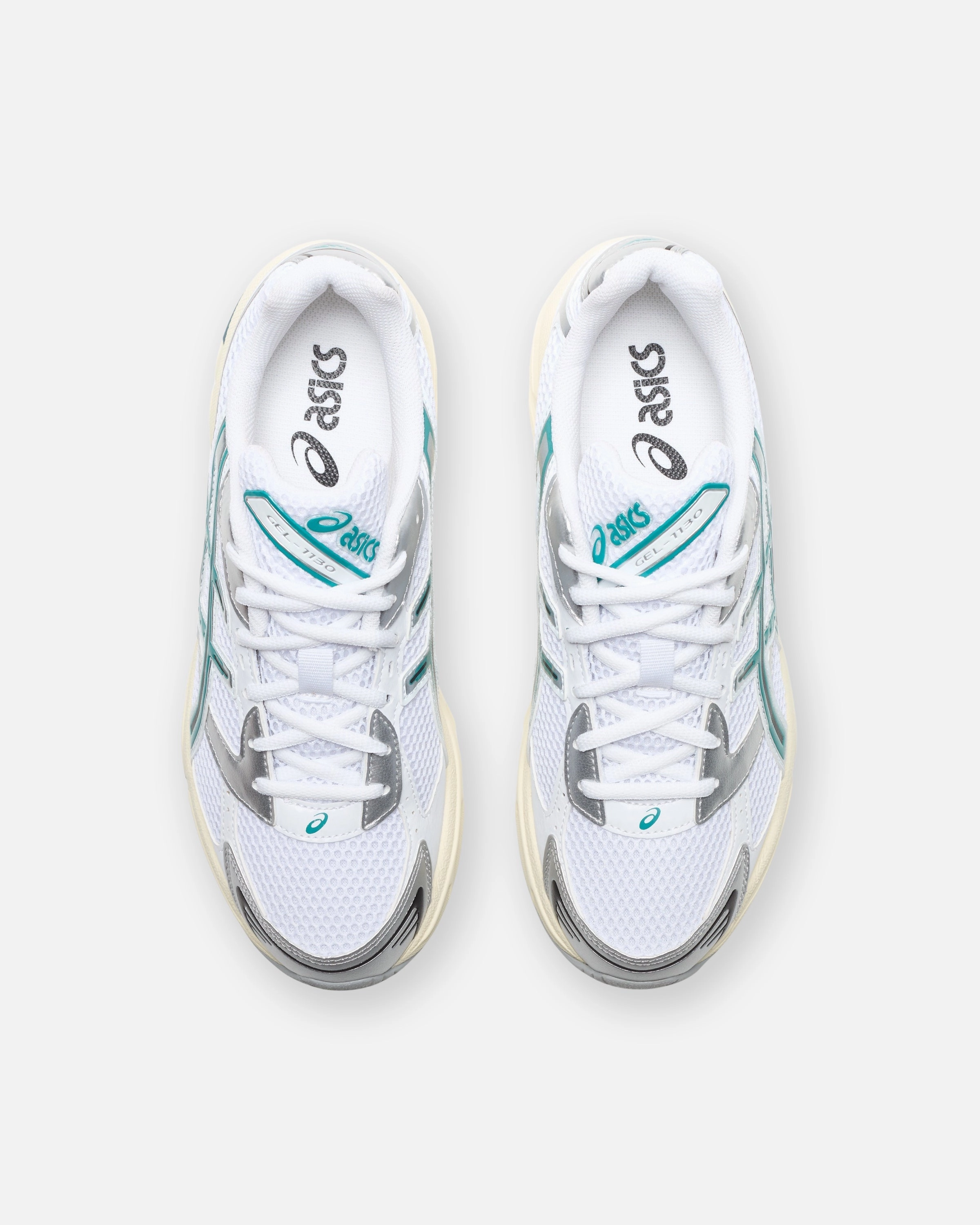 ASICS GEL-1130 - WHITE/ RAINYLAKE Performance comfort sneakers