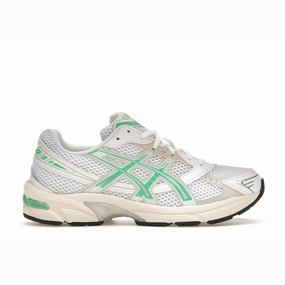 ASICS Gel-1130 White Malachite Green Off White Midsole Classic Jordan shoe line