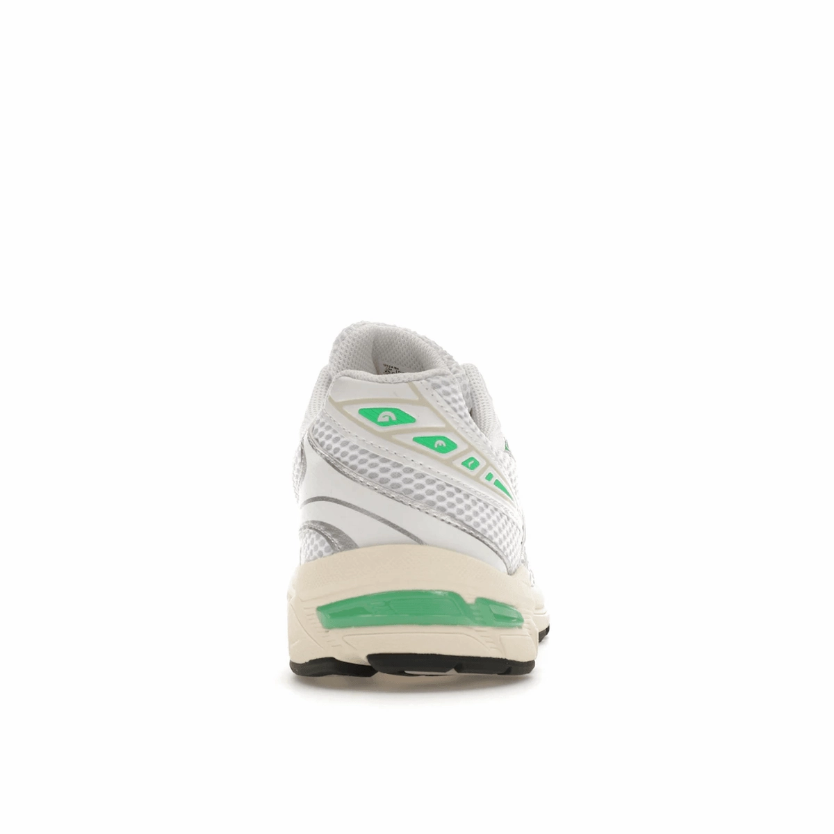ASICS Gel-1130 White Malachite Green Off White Midsole Everyday cushioned runners
