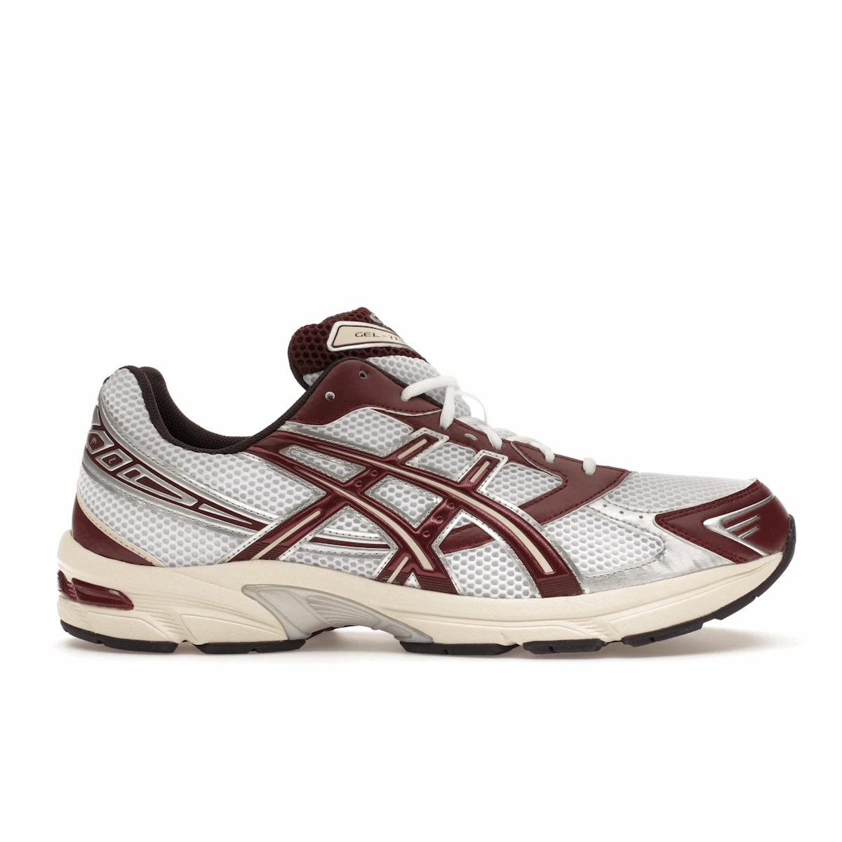 ASICS Gel-1130 White Maroon Banner Classic Jordan shoe line