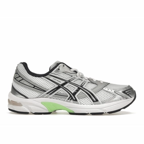 ASICS Gel-1130 White Mid Gray Lime Green Classic Jordan shoe line