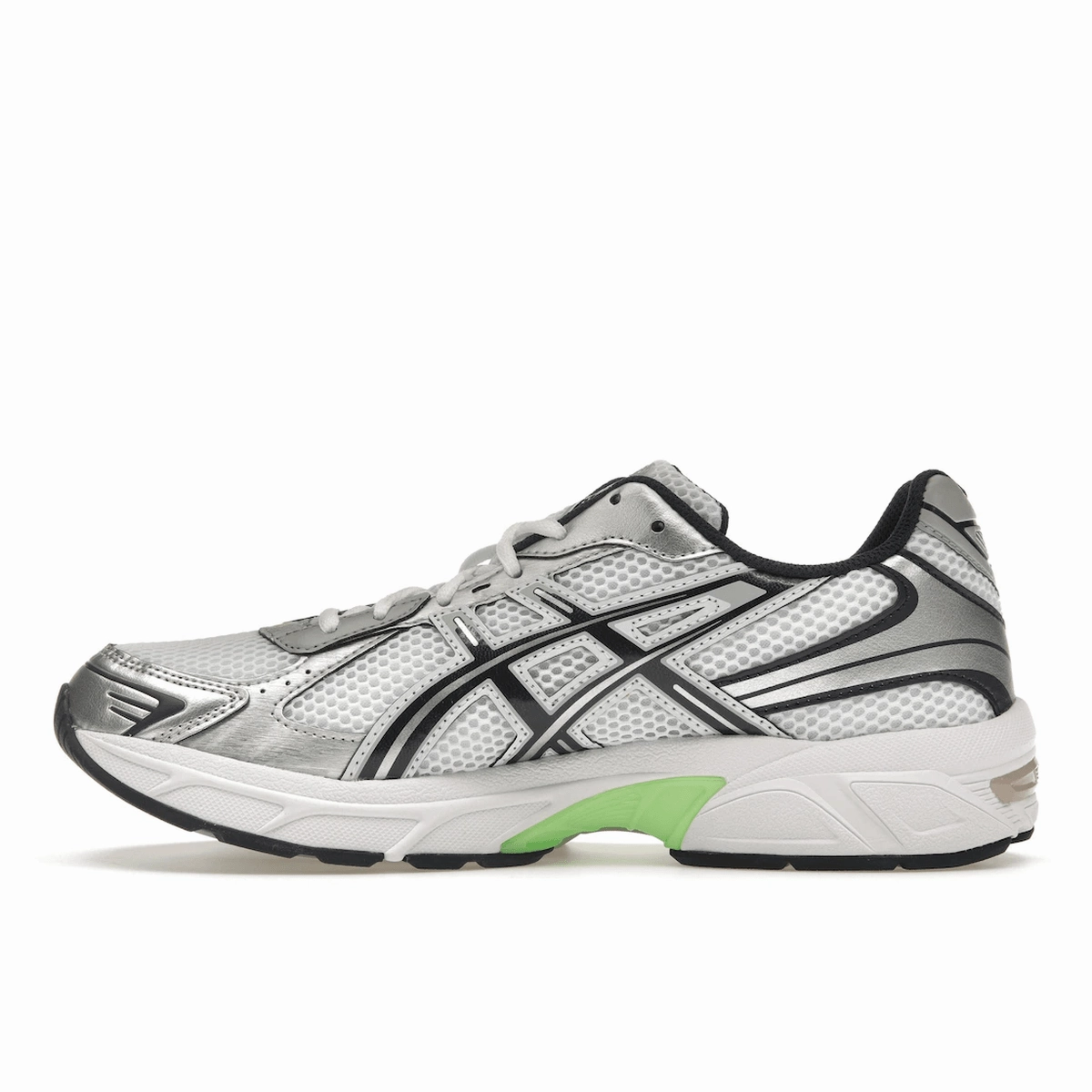 ASICS Gel-1130 White Mid Gray Lime Green Everyday cushioned runners