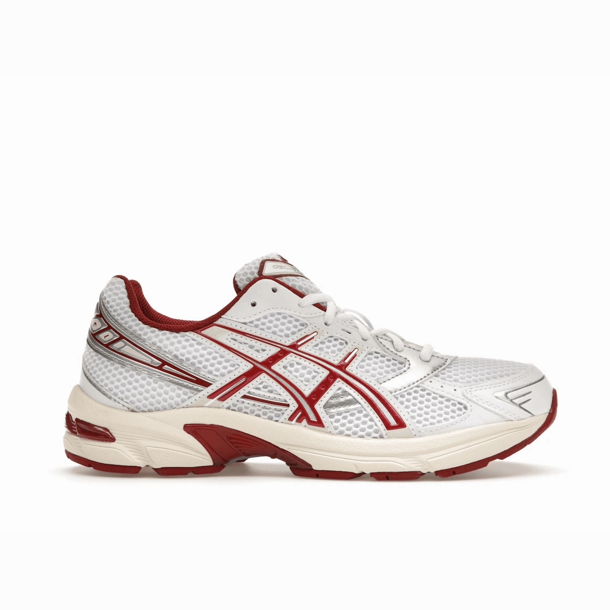 ASICS Gel-1130 White Red Dahlia Classic Jordan shoe line