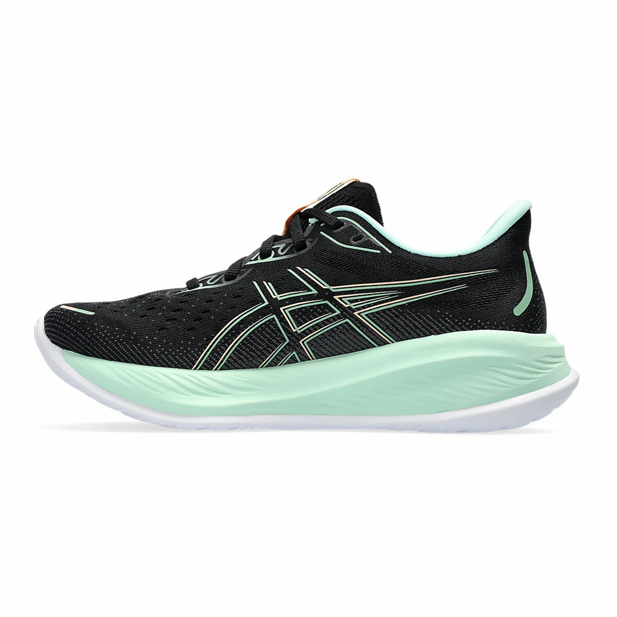 Asics Gel Cumulus 26 - Black - Mint Tint Asics neutral running shoes
