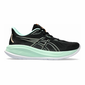 Asics Gel Cumulus 26 - Black - Mint Tint Mens running shoes by Asics