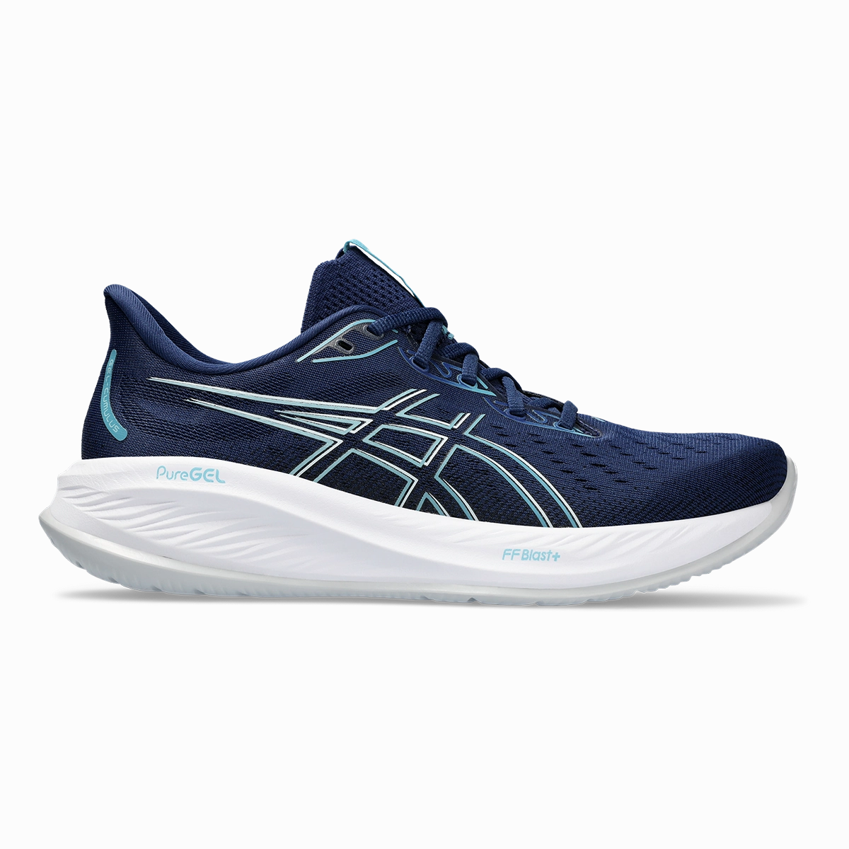Asics Gel Cumulus 26 - Blue Expanse - Blue Teal Asics neutral footwear designed for balanced running
