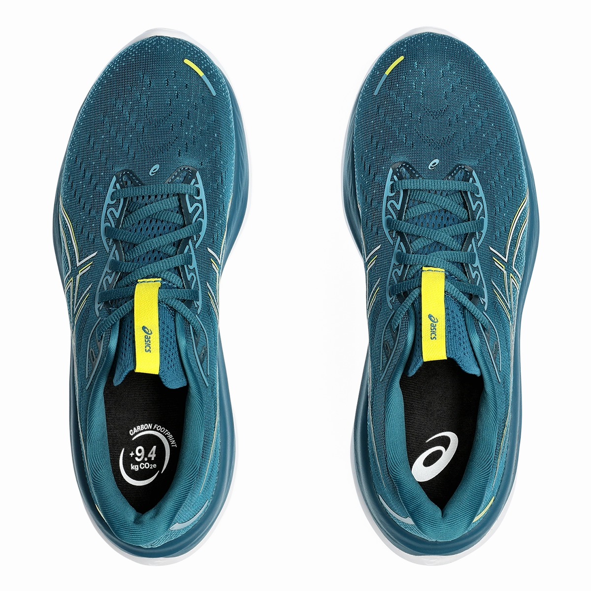Asics Gel Cumulus 26 - Evening Teal - Bright Yellow Asics neutral running shoes