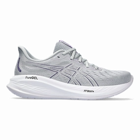 Asics Gel Cumulus 26 - Piedmont Grey - White Mens running shoes by Asics