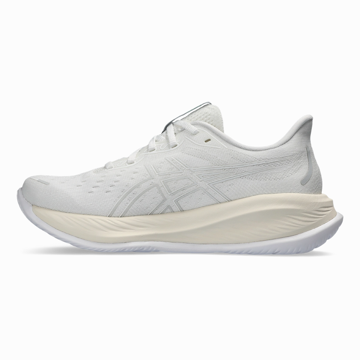 Asics Gel Cumulus 26 - White - White Asics neutral running shoes