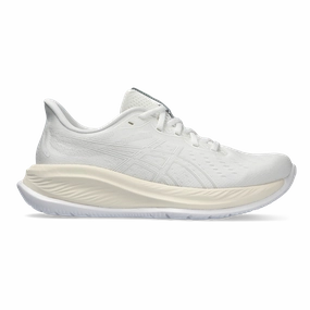 Asics Gel Cumulus 26 - White - White Asics neutral footwear designed for balanced running