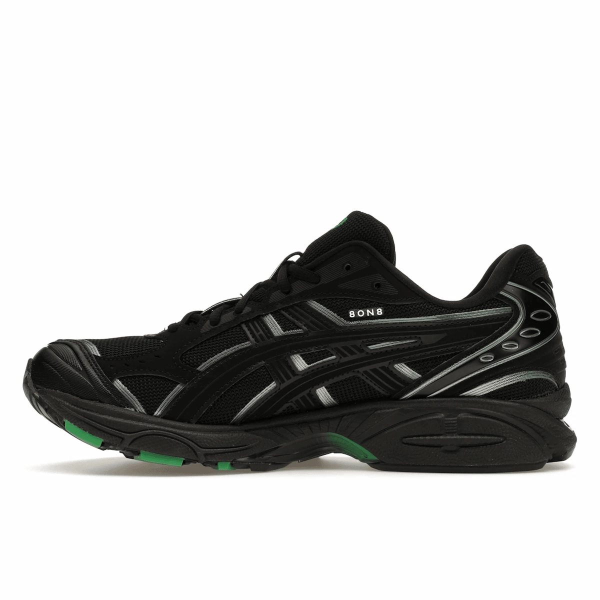 ASICS Gel-Kayano 14 8ON8 Black Green Responsive running shoes