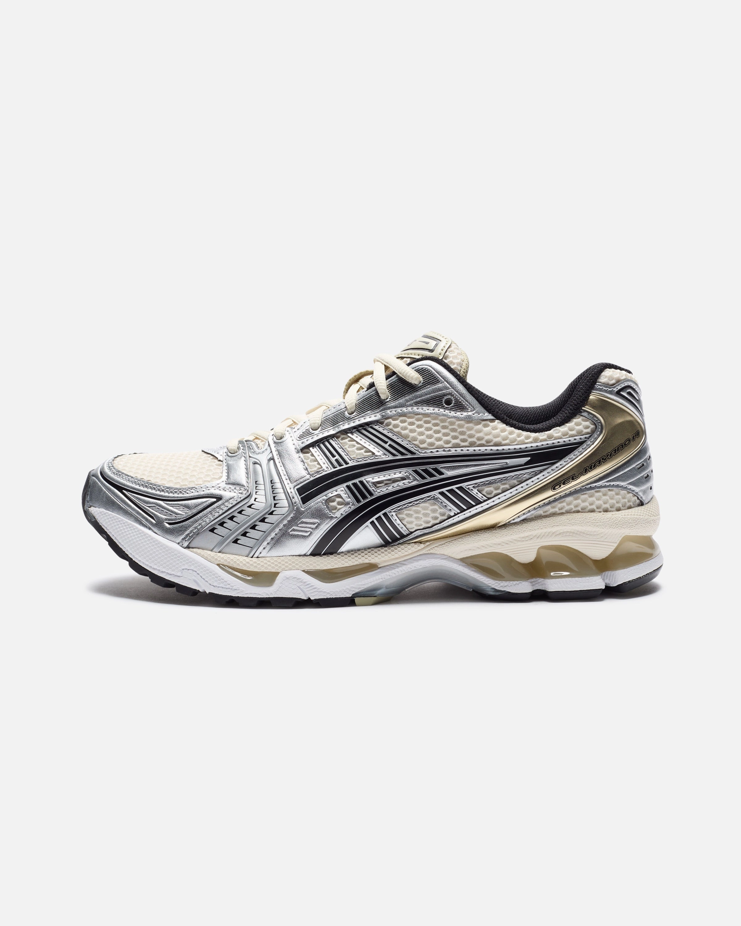 ASICS GEL-KAYANO 14 - BIRCH/ PURESILVER Performance comfort sneakers