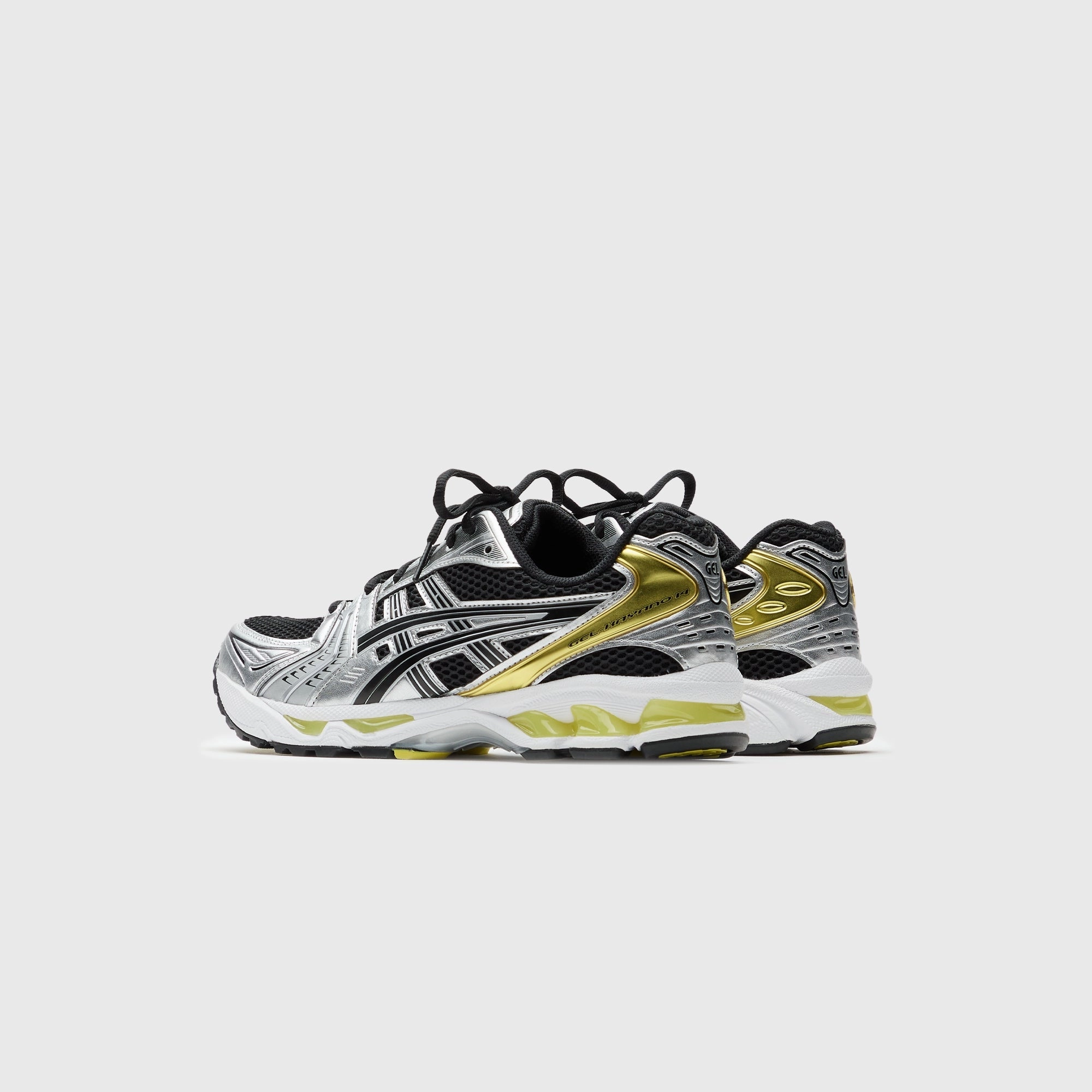 ASICS Gel-Kayano 14 - Black / Lemon Spark Sport lifestyle shoes