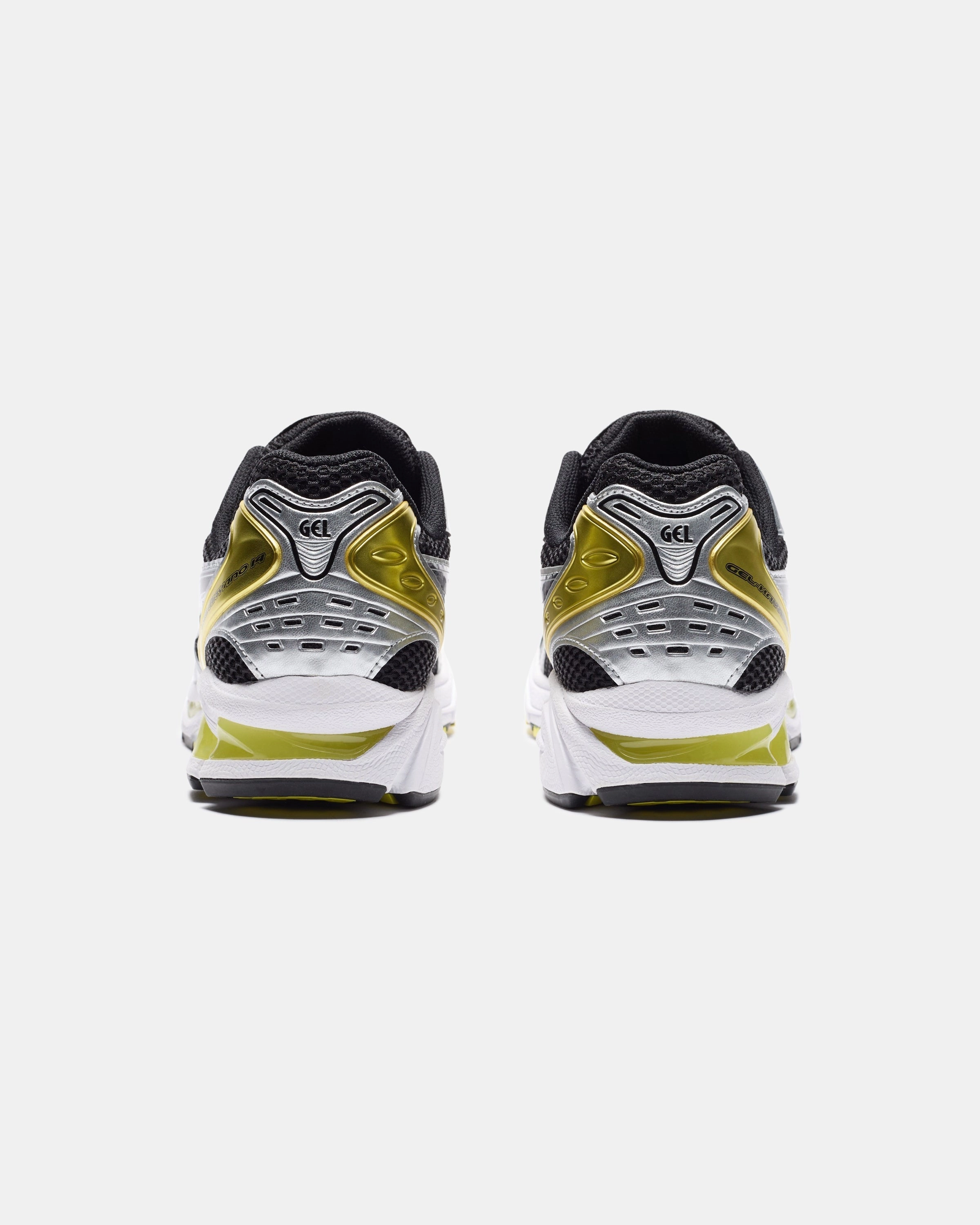 ASICS GEL-KAYANO 14 - BLACK/ LEMONSPARK Performance comfort sneakers