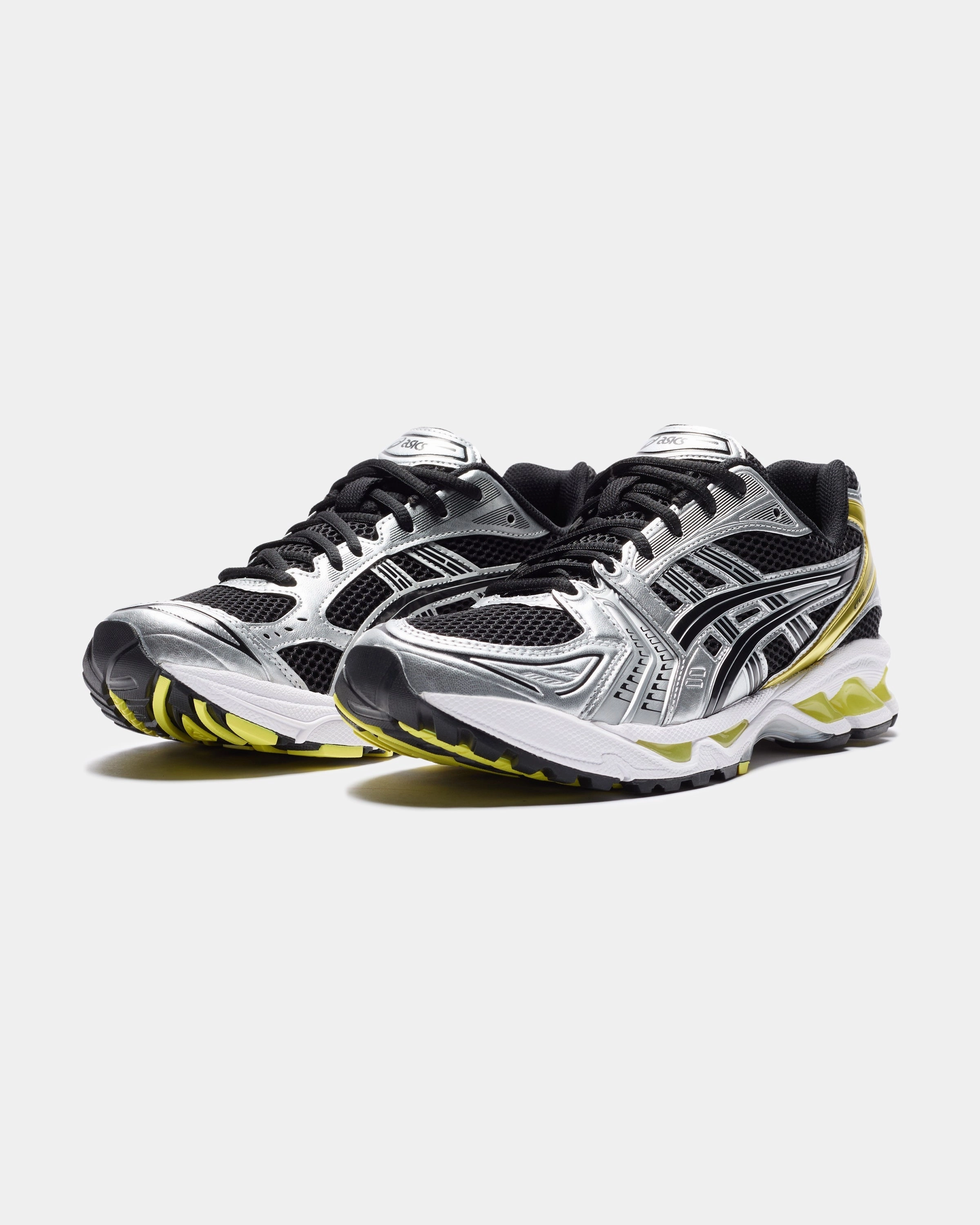 ASICS GEL-KAYANO 14 - BLACK/ LEMONSPARK Asics comfort sneakers