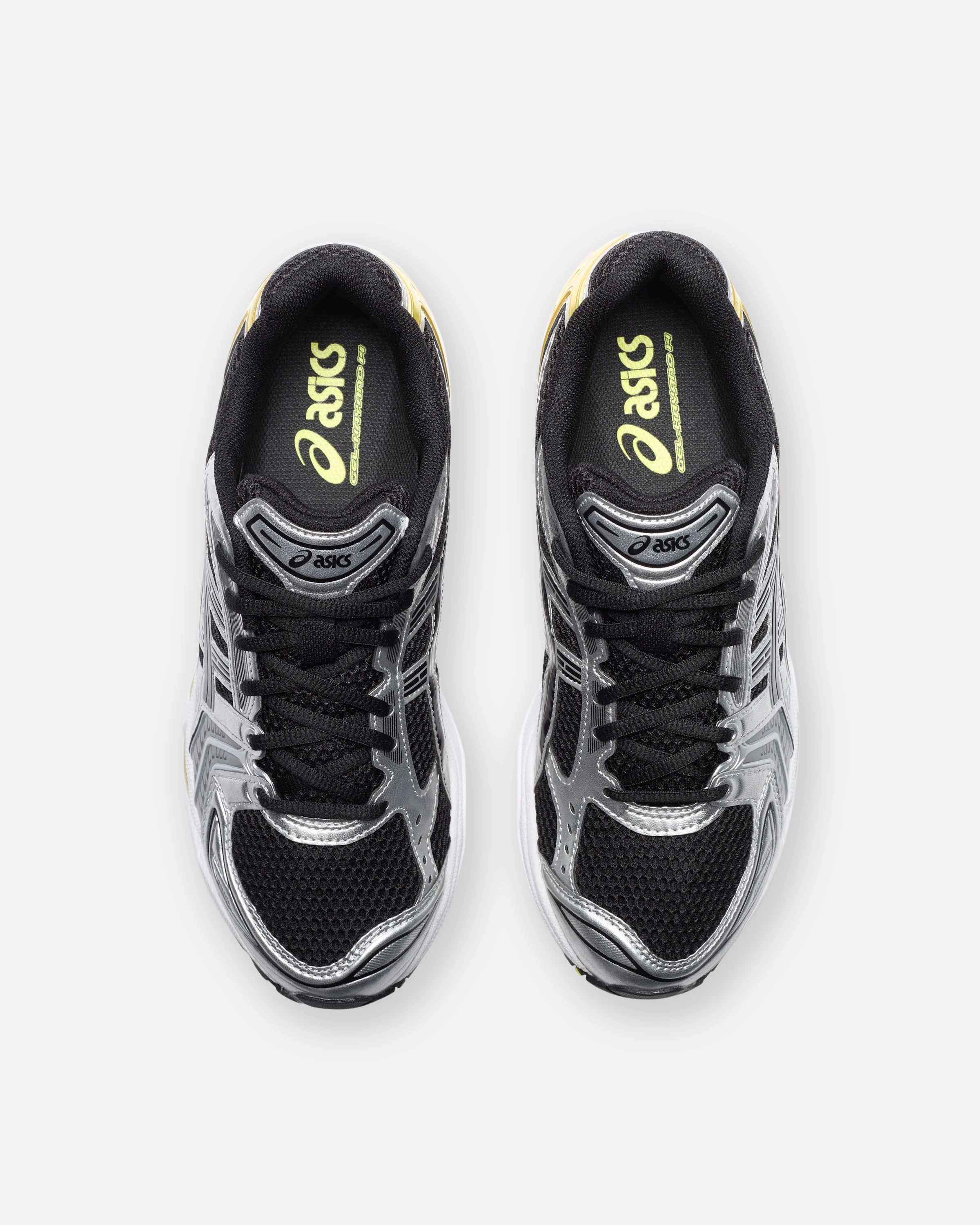 ASICS GEL-KAYANO 14 - BLACK/ LEMONSPARK Performance comfort sneakers