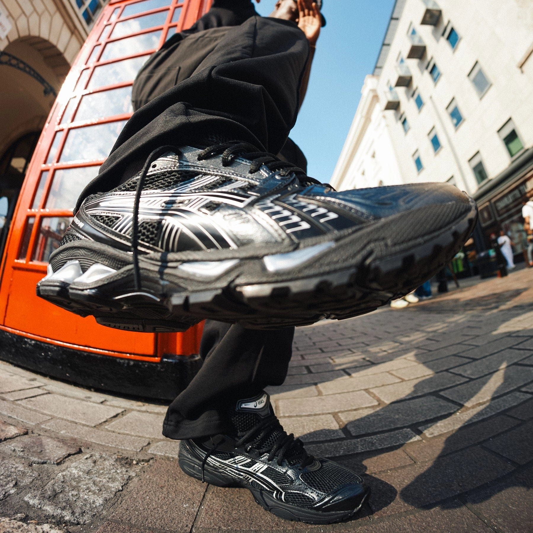 Asics Gel Kayano 14 'Black Pure Silver' Reliable support trainers
