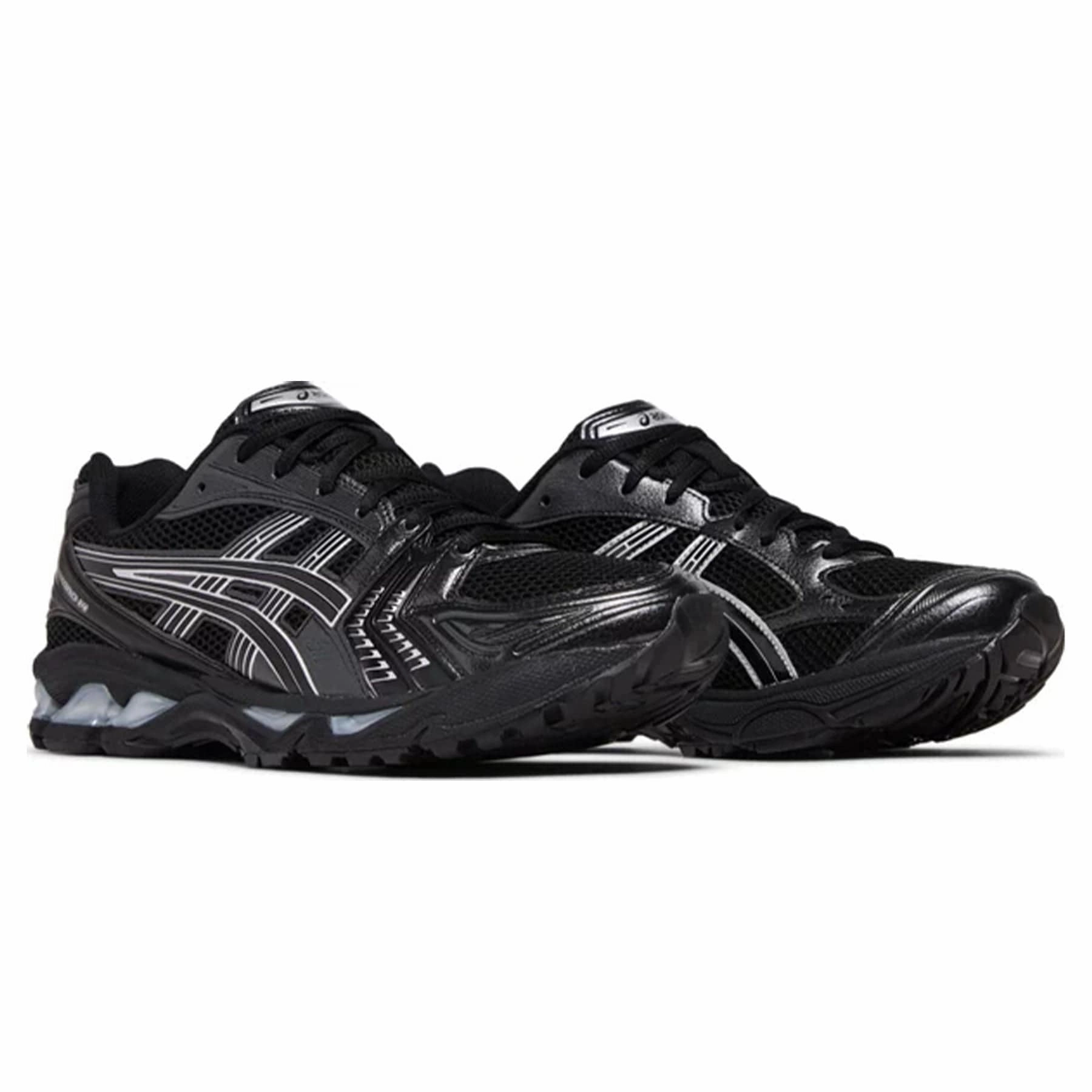 Asics Gel Kayano 14 'Black Pure Silver' Reliable support trainers