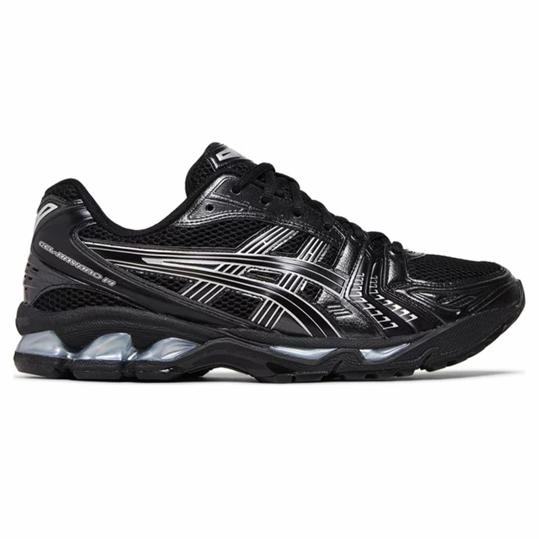 Asics Gel Kayano 14 'Black Pure Silver' Reliable support trainers