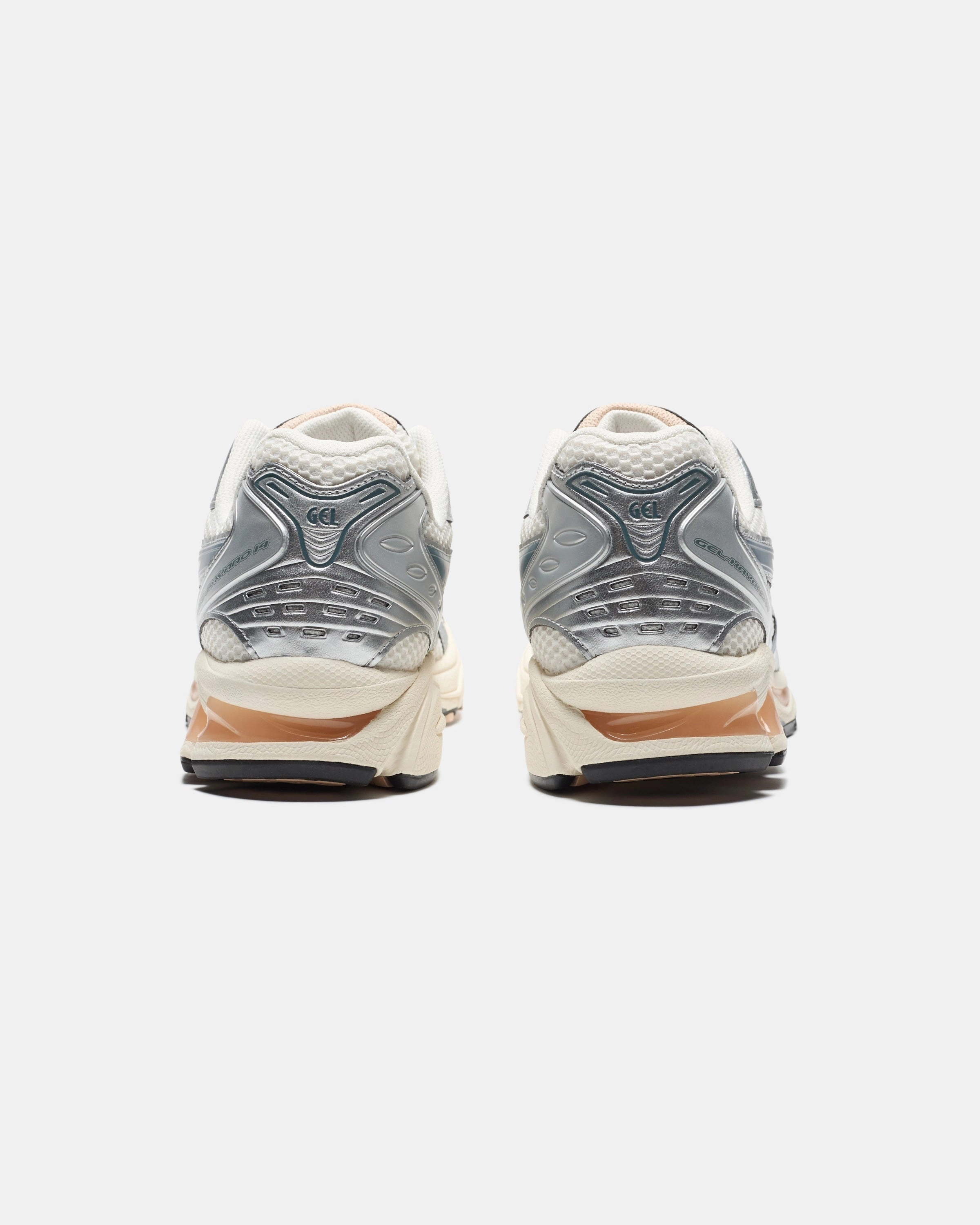 ASICS GEL-KAYANO 14 - CREAM/ IRONCLAD Performance comfort sneakers