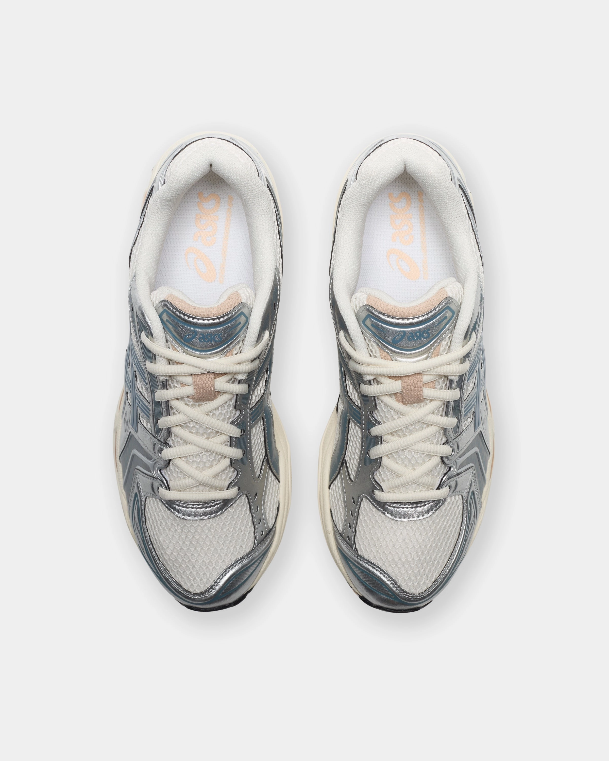 ASICS GEL-KAYANO 14 - CREAM/ IRONCLAD Performance comfort sneakers