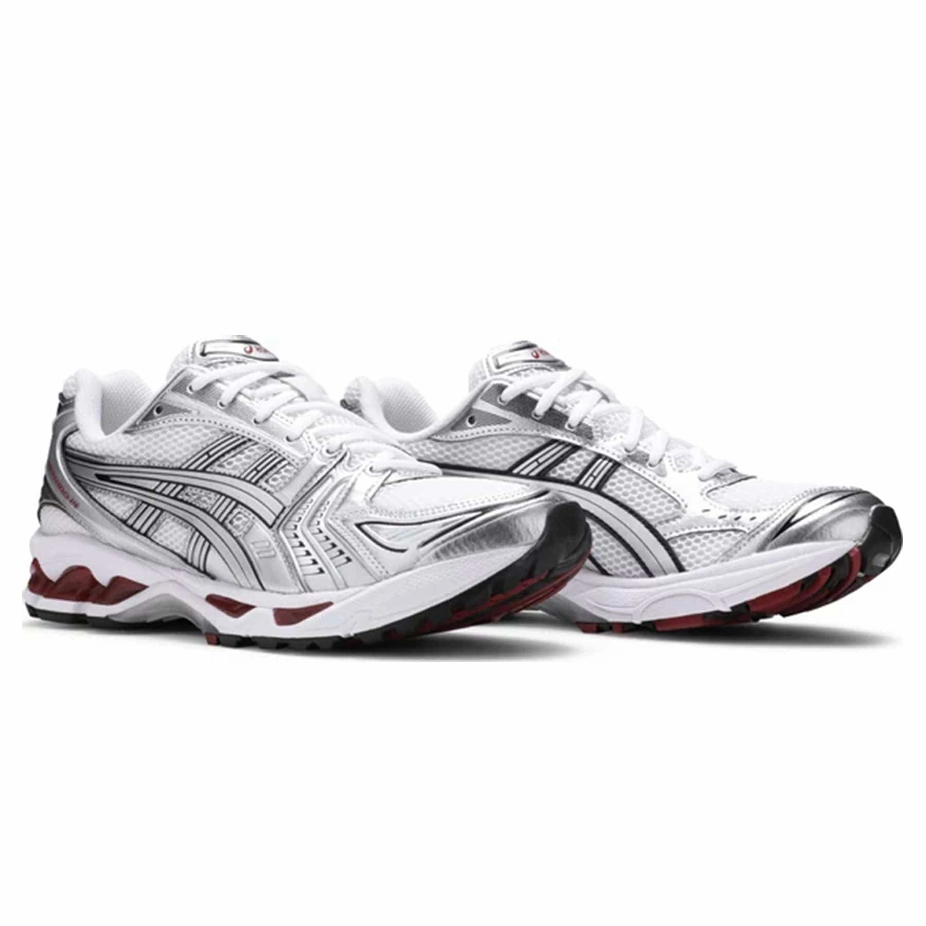 Asics Gel Kayano 14 'Pure Silver Red' Reliable support trainers