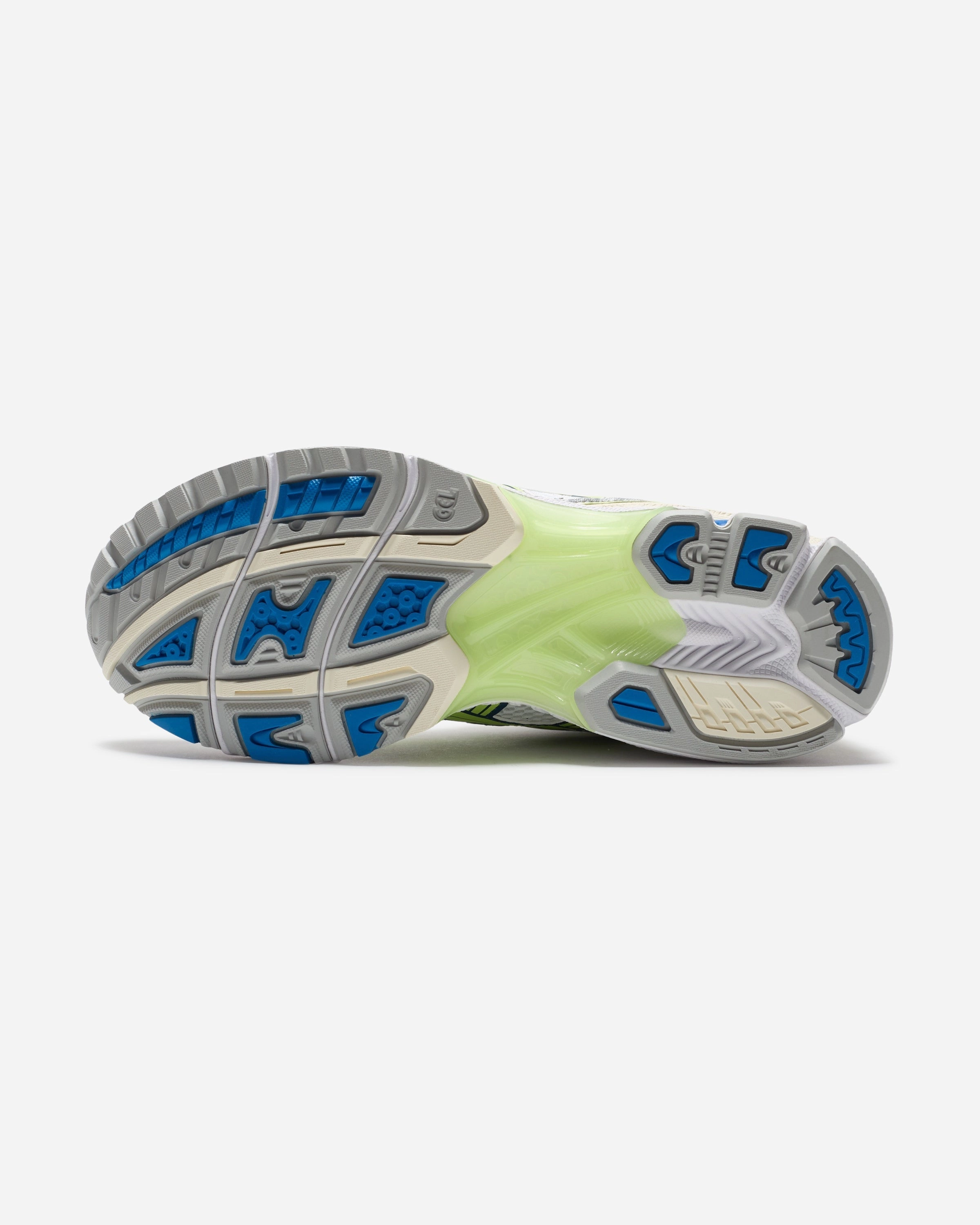 ASICS GEL-KAYANO 14 - WHITE/ LIMEGREEN Performance comfort sneakers
